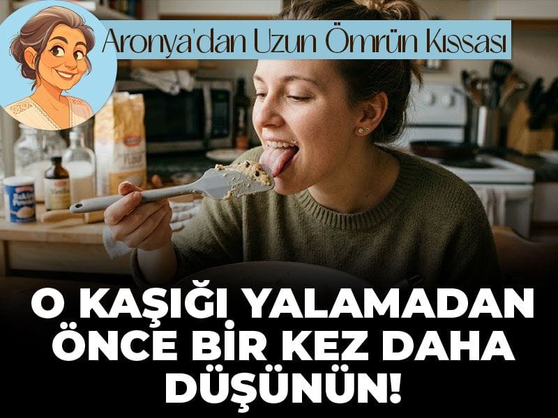 O kaşığı yalamadan önce bir kez daha düşünün! Karşı koymak zor ama çiğ hamur tehlikeli bir tuzak