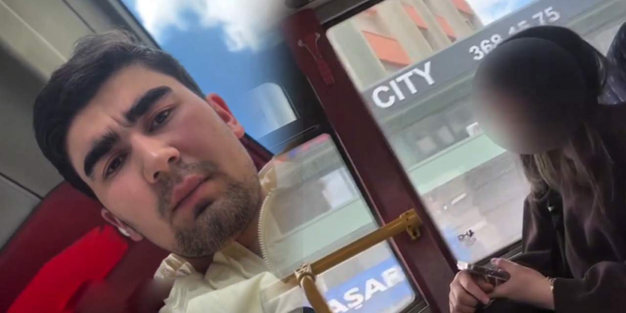 Minibüsteki genç kızın videosunu gizlice çekip paylaştı: Rezalete tepkiler çığ gibi
