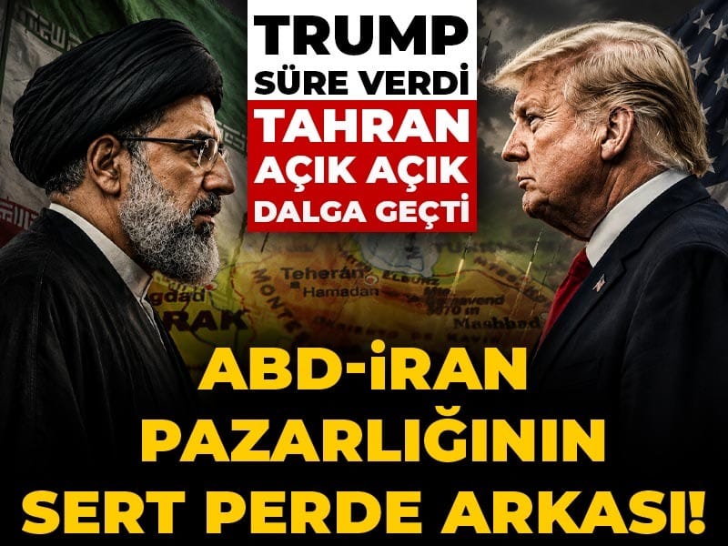 ABD-İran pazarlığının sert perde arkası! Trump süre verdi, Tahran açık açık dalga geçti