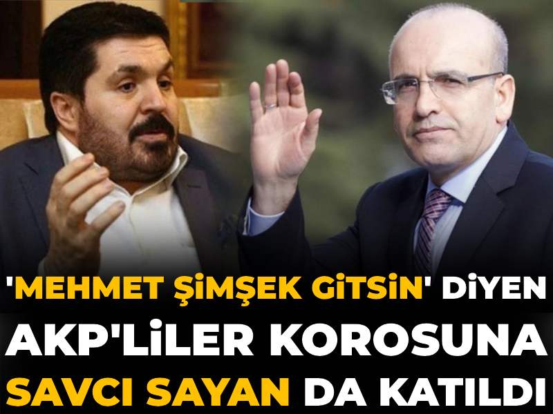 'Mehmet Şimşek gitsin' diyen AKP'liler korosuna Savcı Sayan da katıldı