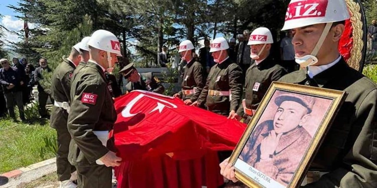 Şehit onbaşı 61 yıl sonra memleketine defnedildi