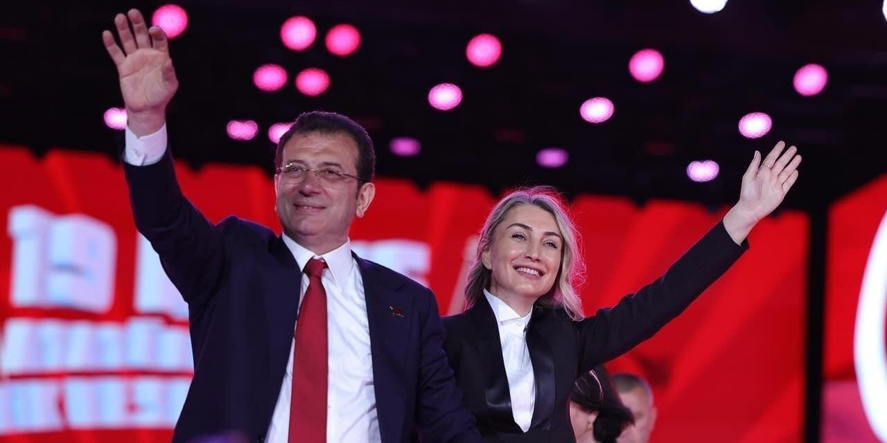 İmamoğlu çiftine 'Özgürlük Savaşçısı' ödülü