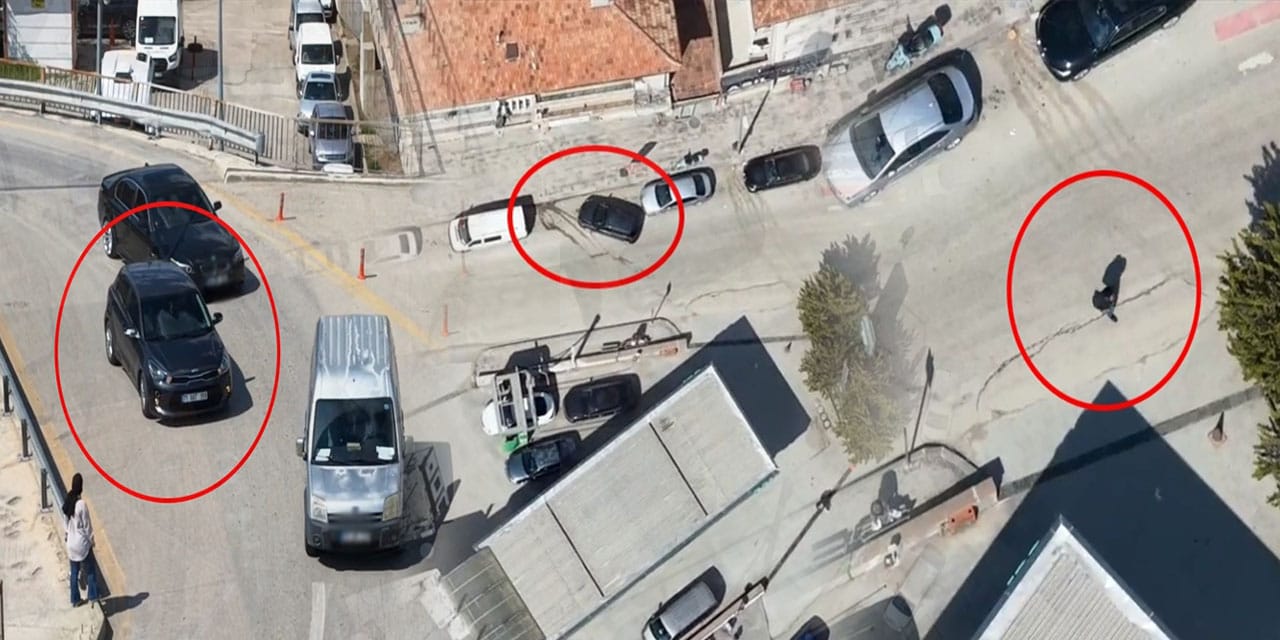 Denetimden kaçmak için ters yöne girdi! Ehliyetsiz sürücü trafiği birbirine kattı