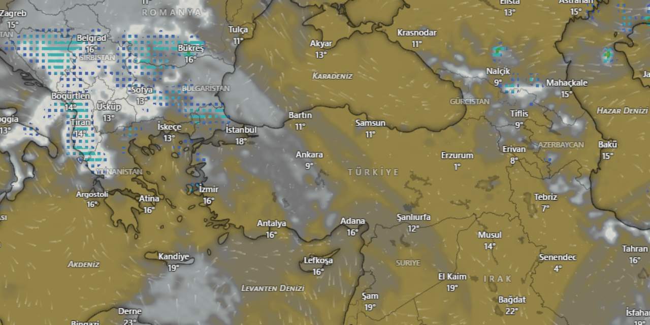 Yağışlar yeniden gelecek baştan sona gezecek: Meteoroloji kritik haritayı paylaştı