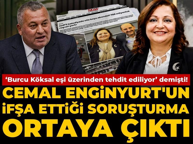 Burcu Köksal eşi üzerinden tehdit ediliyor demişti! Cemal Enginyurt'un ifşa ettiği soruşturma ortaya çıktı