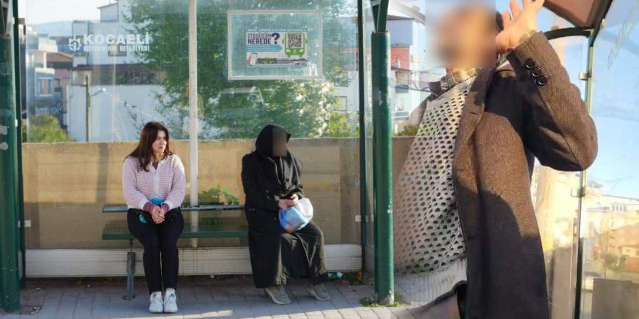 Genç kadın otobüs durağındaki tacizciyi kayda aldı: Akılalmaz ifadeyle serbest kaldı