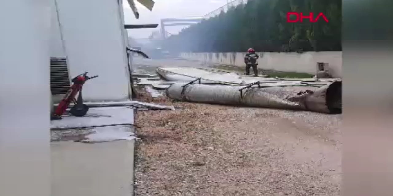 Son Dakika | Sakarya OSB'deki fabrikada patlama!