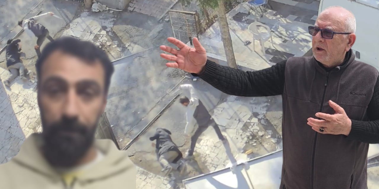 Eski kiracı 74 yaşındaki iş yeri sahibini sopayla dövdü! Gözü dönen saldırganın o anları kamerada