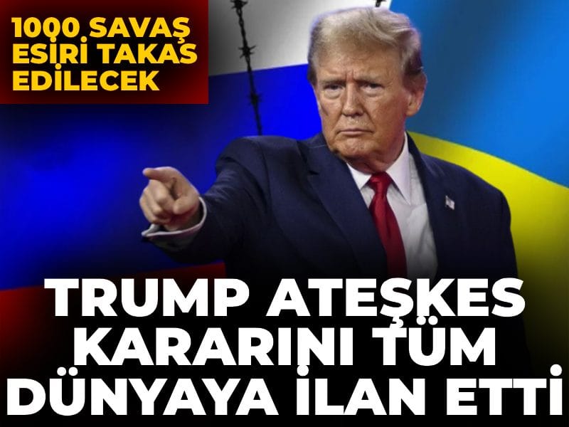 Trump'tan Rusya ile Ukrayna arasındaki 3 günlük geçici ateşkese ilişkin açıklama