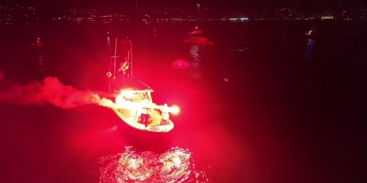 DAK/SAR'dan gece arama kurtarma tatbikatı