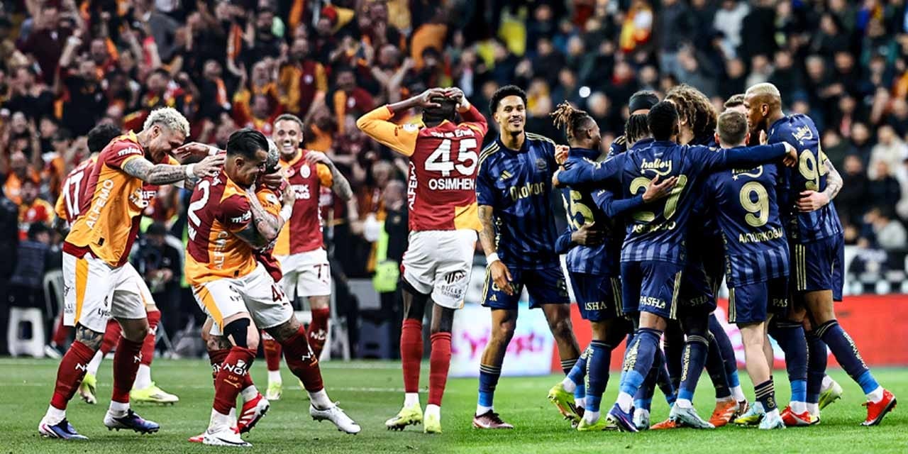Galatasaray ve Fenerbahçe'nin ilk 11'leri belli oldu: Ya düğün ya umut