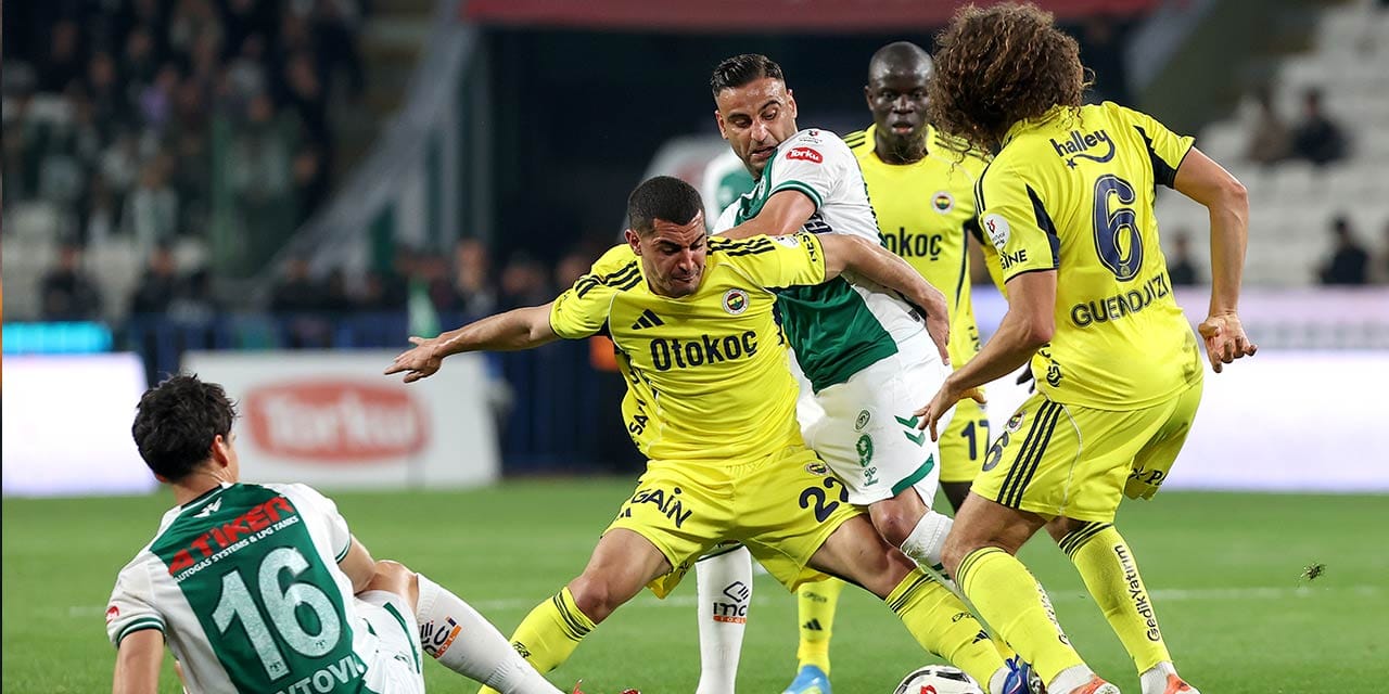 Fenerbahçe Konya'da farklı kazandı: Şampiyonlar Ligi'ni garantiledi