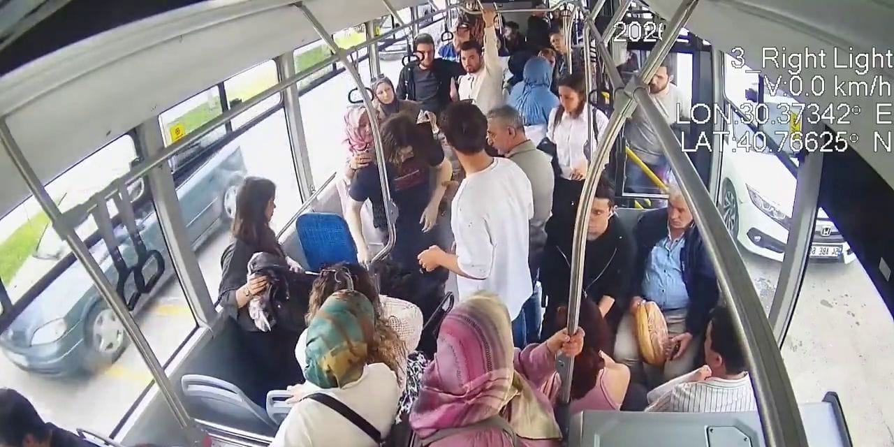 Otobüste rahatsızlanan yolcuya hızlı müdahale