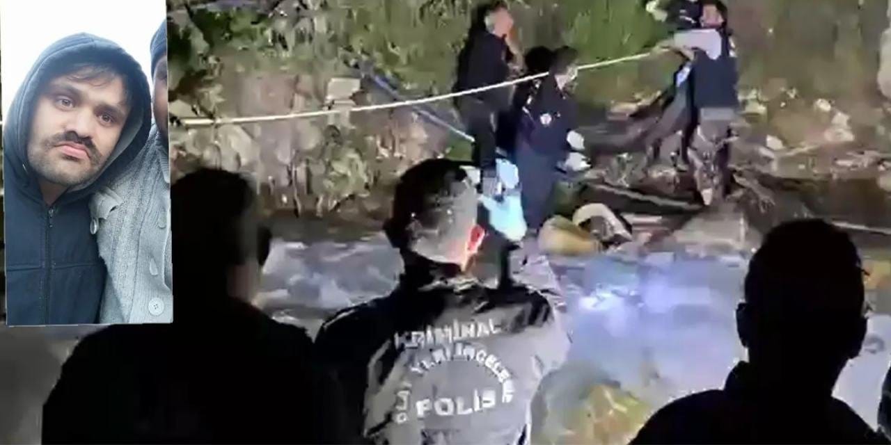 Şelaleye giren zihinsel engelli genç boğuldu