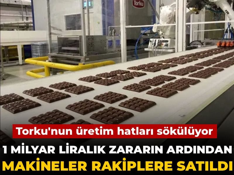 Torku'nun üretim hatları sökülüyor: 1 milyar liralık zararın ardından makineler rakiplere satıldı