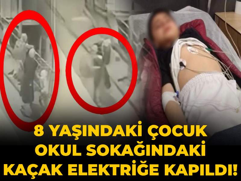 8 yaşındaki çocuk okul sokağındaki kaçak elektriğe kapıldı! Annesi 'Ömrümüzden gitti' diyerek anlattı