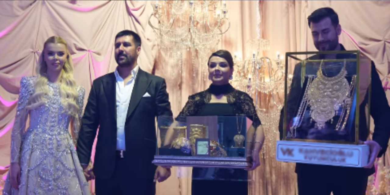 Fenomen Çağla Öz 'Kara Haydar' ile nişanlandı: Altınları taşımak için iki kişi tuttular