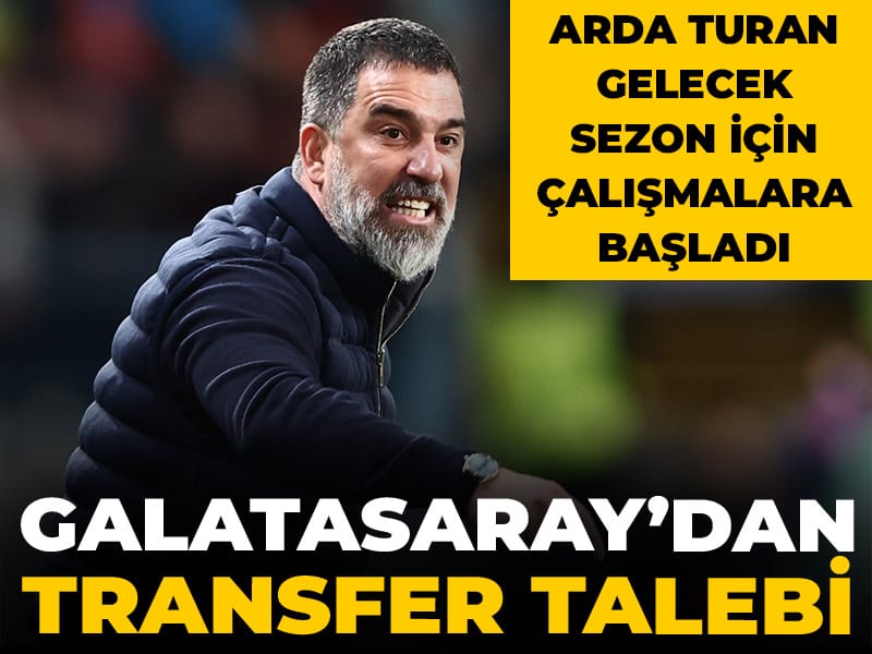 Arda Turan Galatasaray'dan transfer istedi