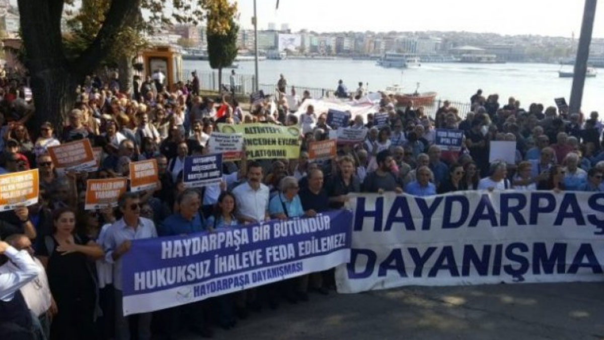 İstanbullular gar ihalesi için bir araya geldi: İhaleler iptal edilsin