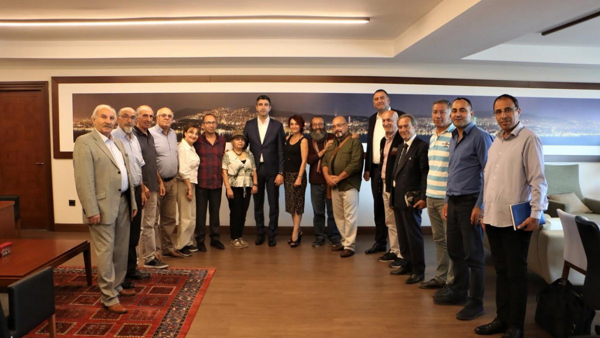 Kartallı Şair ve Yazarlardan Başkan Gökhan Yüksel’e Ziyaret