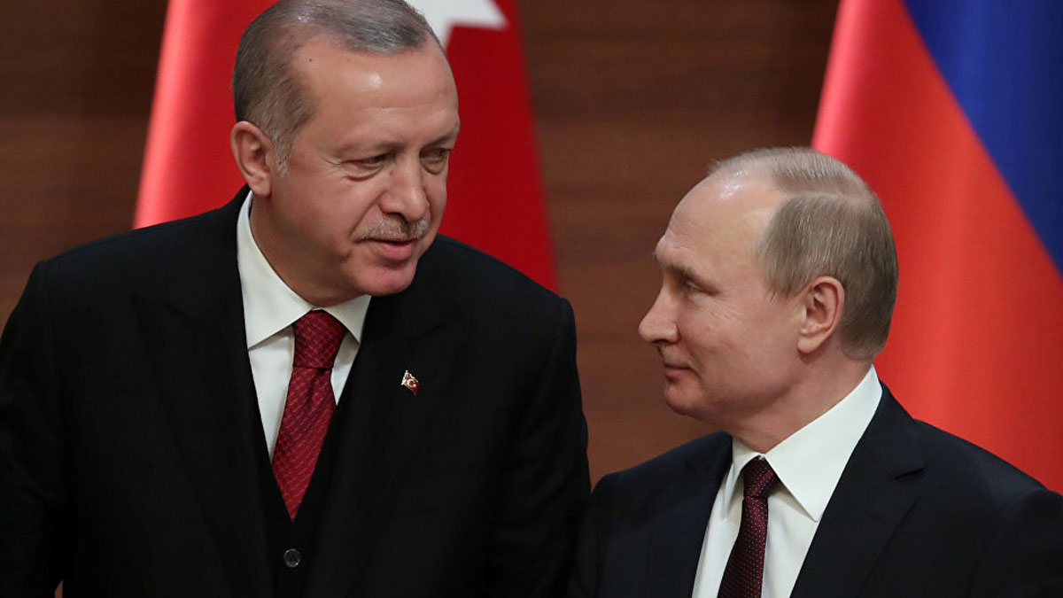 Erdoğan ile Putin arasında görüşme başladı