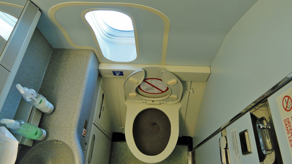 Sapık pilotlar yakayı ele verdi: Uçak tuvaletinde skandal olay