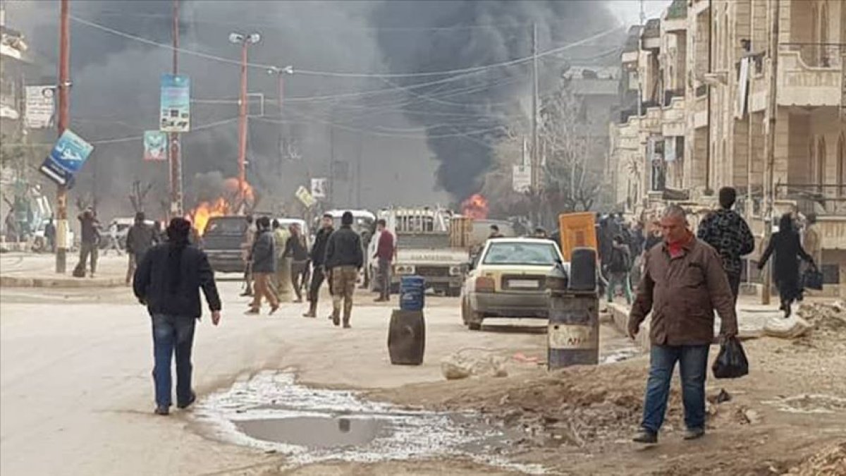 Afrin'de terör saldırısı! Ölü ve yaralılar var...