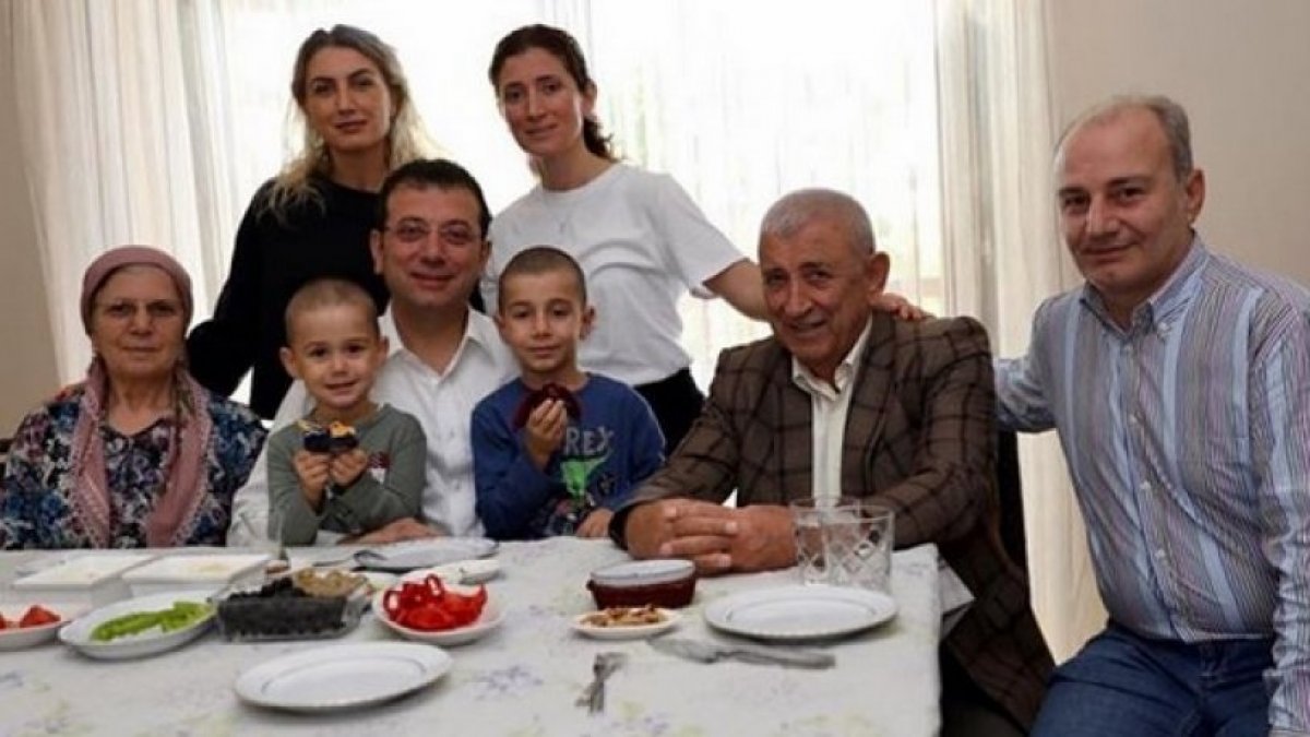 Uzun süre sonra İmamoğlu'nun aile buluşması!