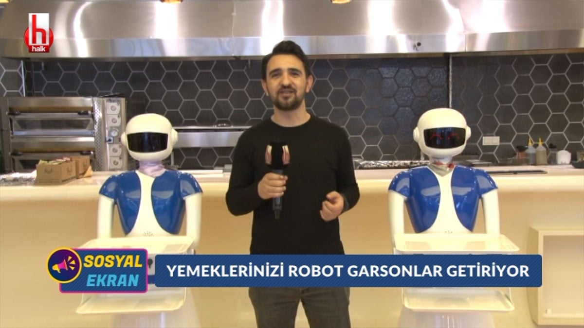 Halk TV'de İstanbul'daki robot garsonlarla tanışın