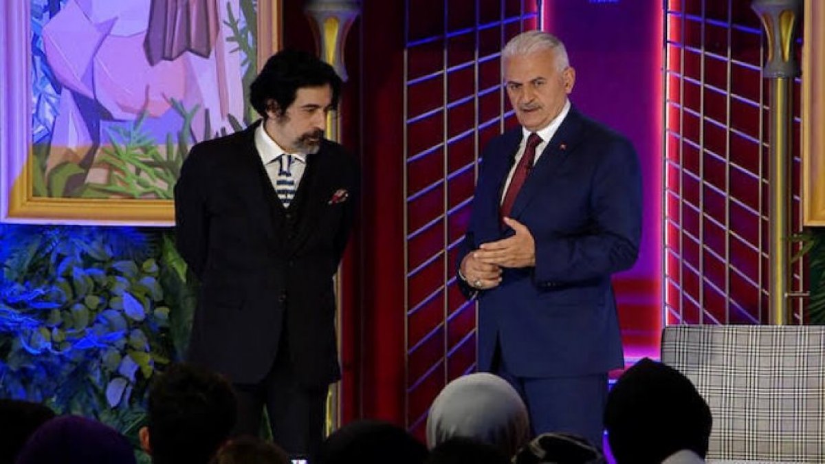 Okan Bayülgen'den Binali Yıldırım esprisi