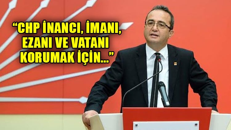 Tezcan'dan Erdoğan'a yanıt: CHP, inancın özgürce yaşanabildiği bir Türkiye kurdu