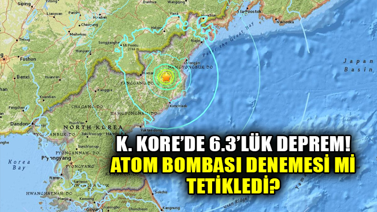 Kuzey Kore'de deprem: Nedeni Nükleer denemesi mi?
