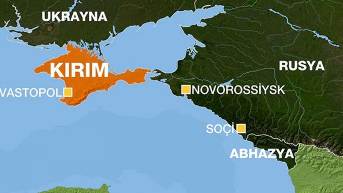 The Economist, Kırım'ı Ukrayna haritasından çıkarttı