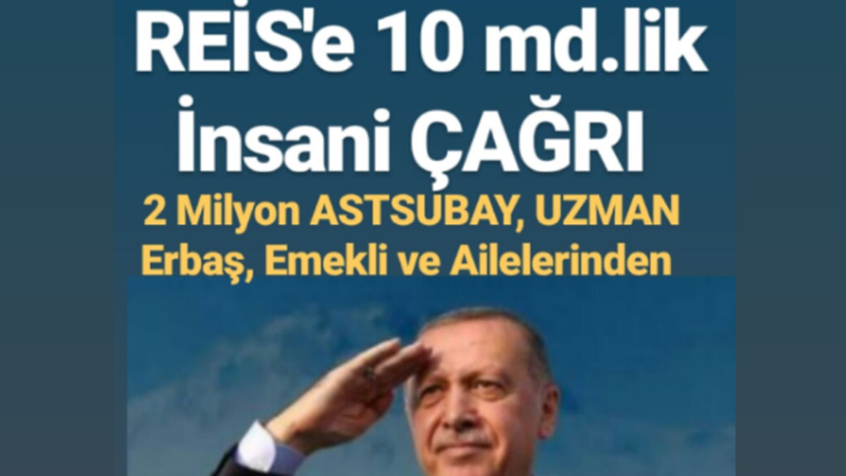 Askerler 15 bin imzayla Erdoğan'a seslendi: "Hayırlı olsun" dedikleriniz yapılmadı