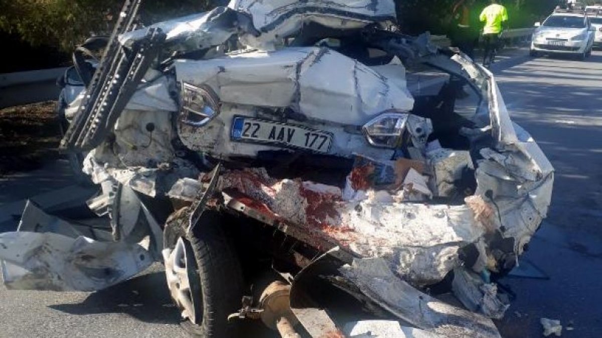 Tarsus'ta kaza: 1 ölü, 2 yaralı