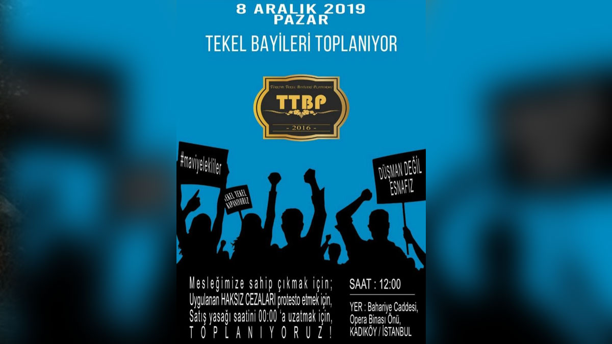 Tekelciler mavi yeleklerini giydi: Gasp edilen haklarımızı geri almak adına sesleniyoruz