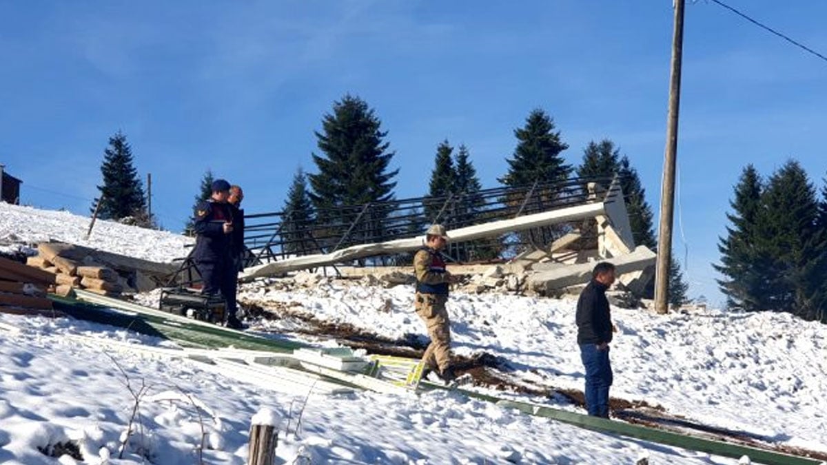 Trabzon'da izinsiz inşa edilen 160 yapı yıkıldı