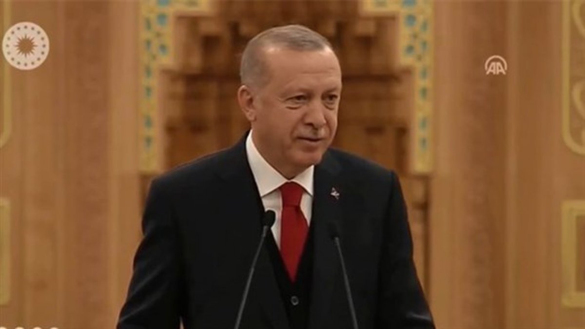 Cumhurbaşkanı Erdoğan, Cambridge Cami'nin açılışında konuştu