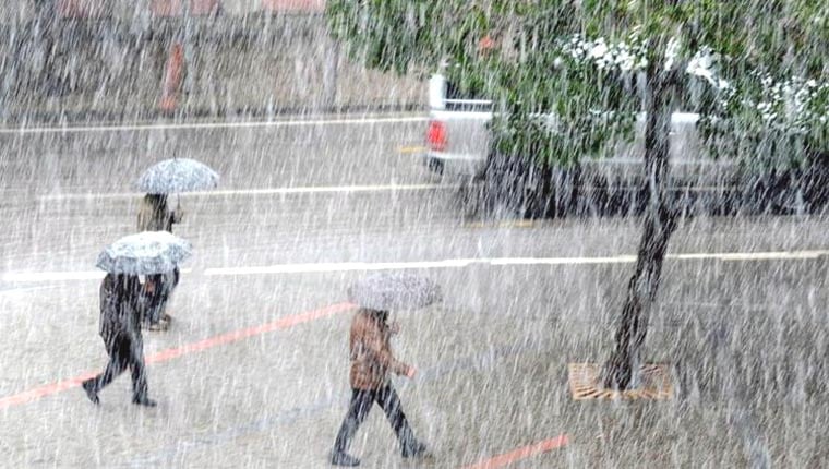 Meteoroloji'den sağanak yağış uyarısı