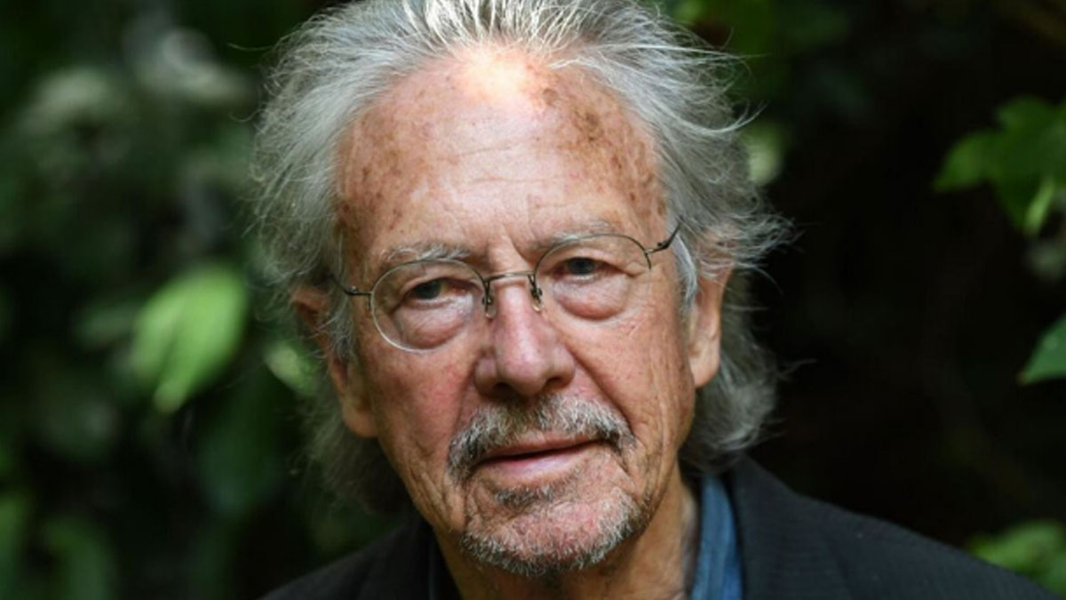 Peter Handke Nobel Edebiyat Ödülü'nü teslim aldı