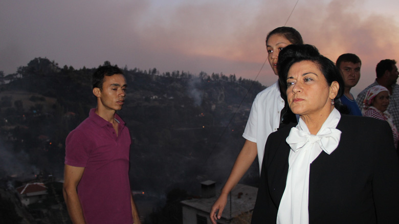 Muğla'da köye sıçrayan orman yangınında 32 ev ve 150 hektar alan yandı