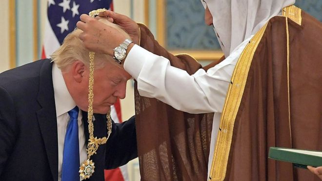 Suudi Arabistan'dan Trump'a çok konuşulacak hediye!