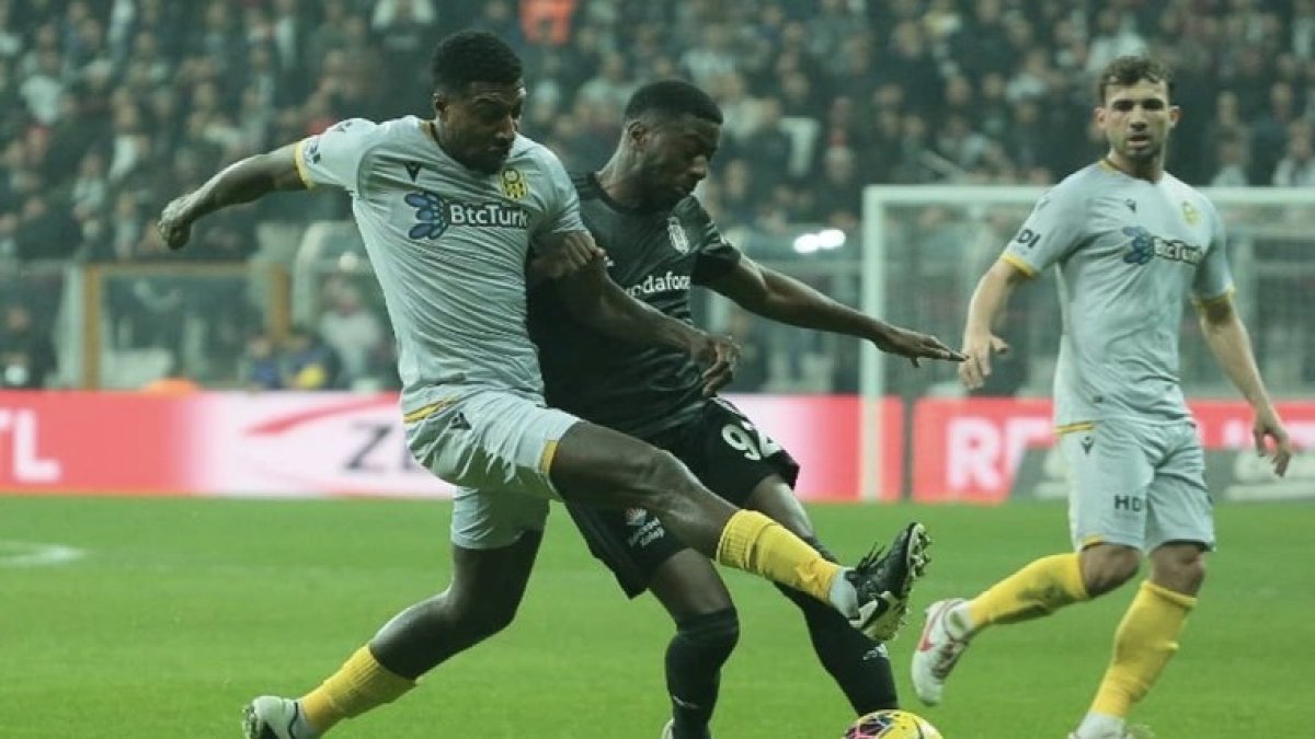 Beşiktaş kendi sahasında yenildi