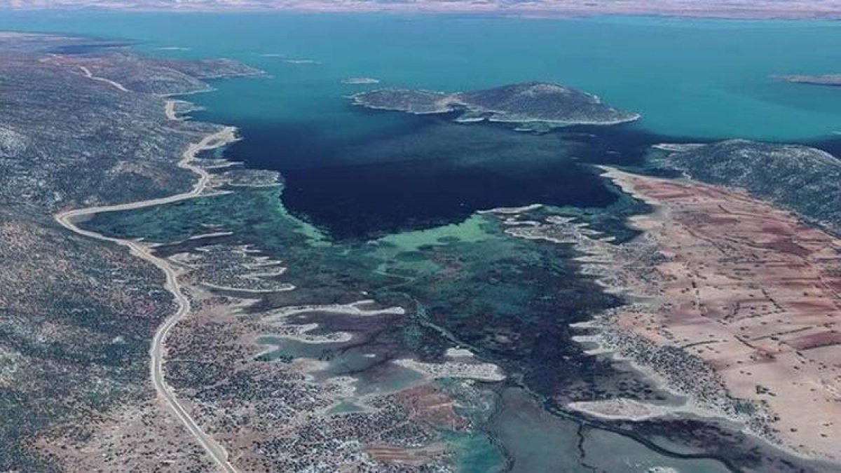 Beyşehir Gölü kuraklık tehlikesi ile karşı karşıya