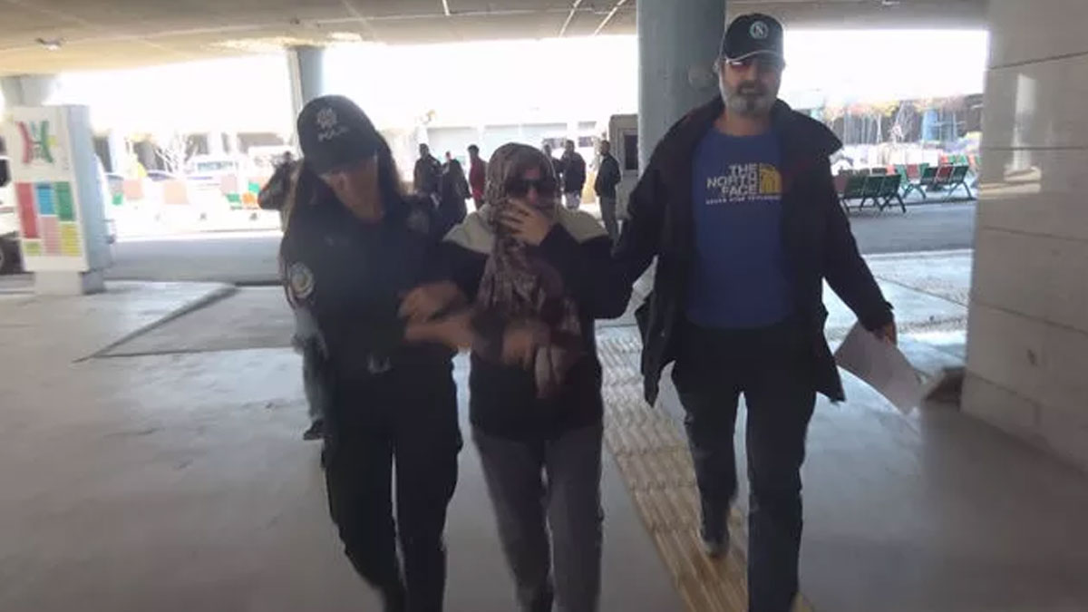 'Uçağı patlacağım' diyen kadın tutuklandı