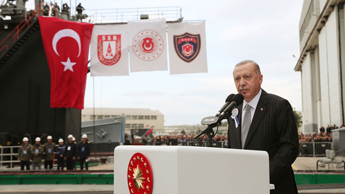 Erdoğan: 2027 yılında 6 denizaltımız hizmet vermeye başlayacak