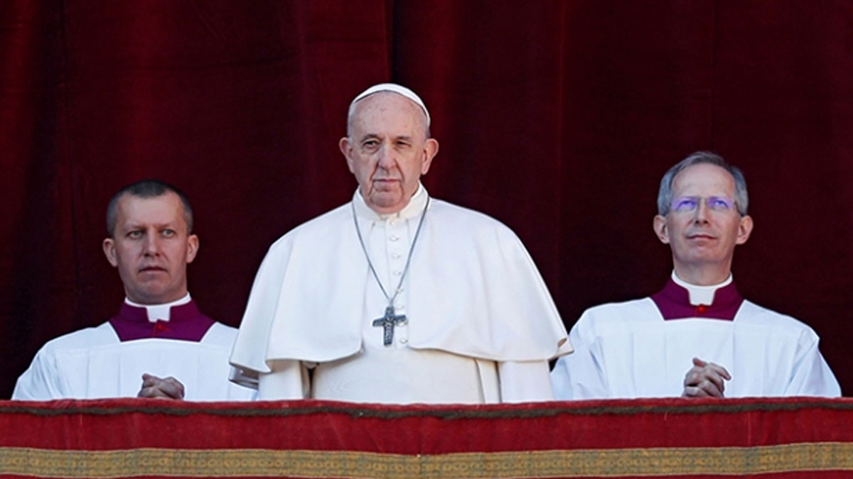 Papa Franciscus, geleneksel Noel mesajında göçmen sorununa değindi