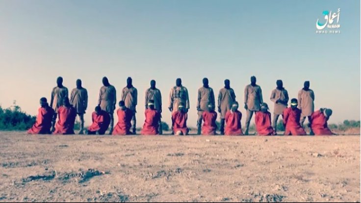 IŞİD, 11 rehinenin infaz görüntülerini yayınladı
