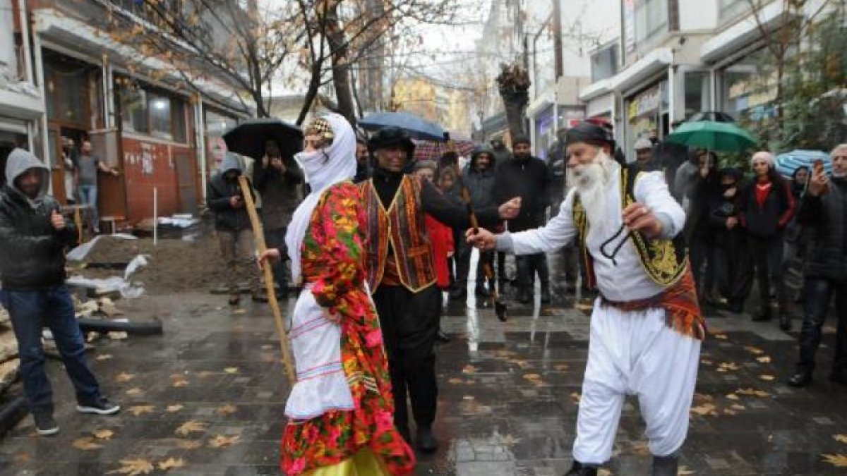 Tunceli'de Alevi yurttaşlardan 'Gağan' kutlaması