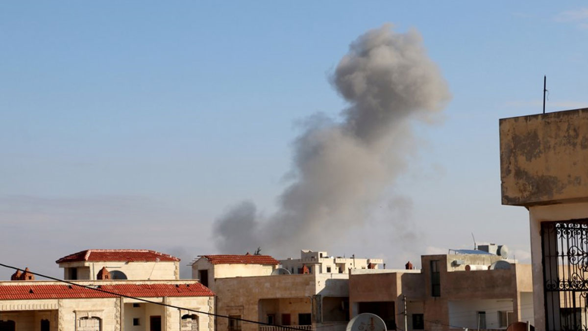 AA Suriye'nin İdlib'e saldırdığını duyurdu: 4'ü çocuk 8 sivil hayatını kaybetti